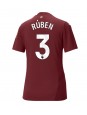 Billige Manchester City Ruben Dias #3 Tredjedrakt Dame 2024-25 Kortermet